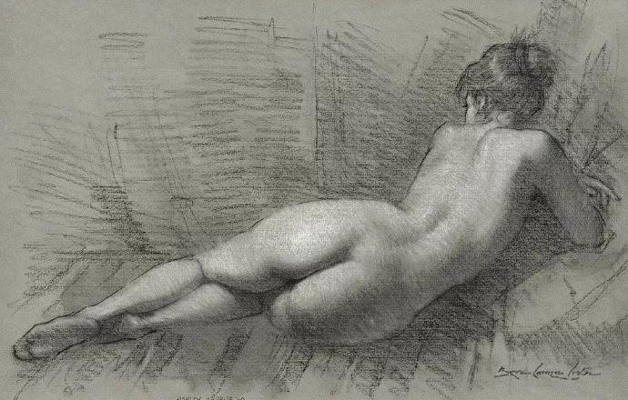 梅伦利斯顿素描作品欣赏,卡梅伦利斯顿作品