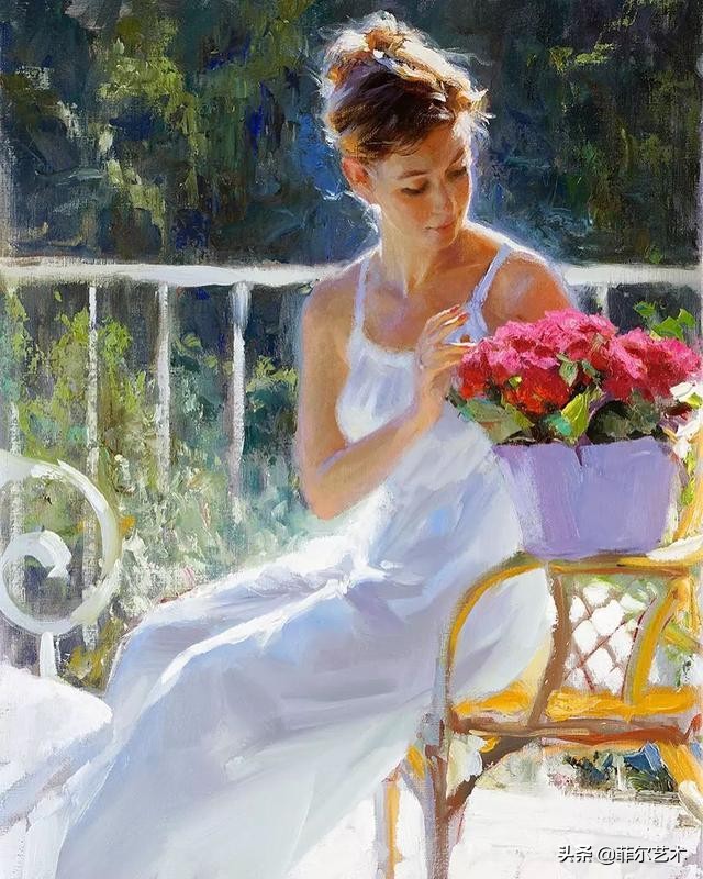 「经典油画」超美超性感的俄罗斯女郎人体油画欣赏