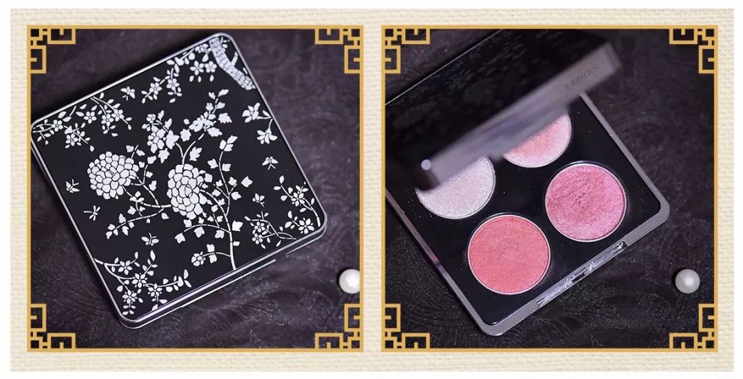 故宫彩妆套装,故宫四合一眼影