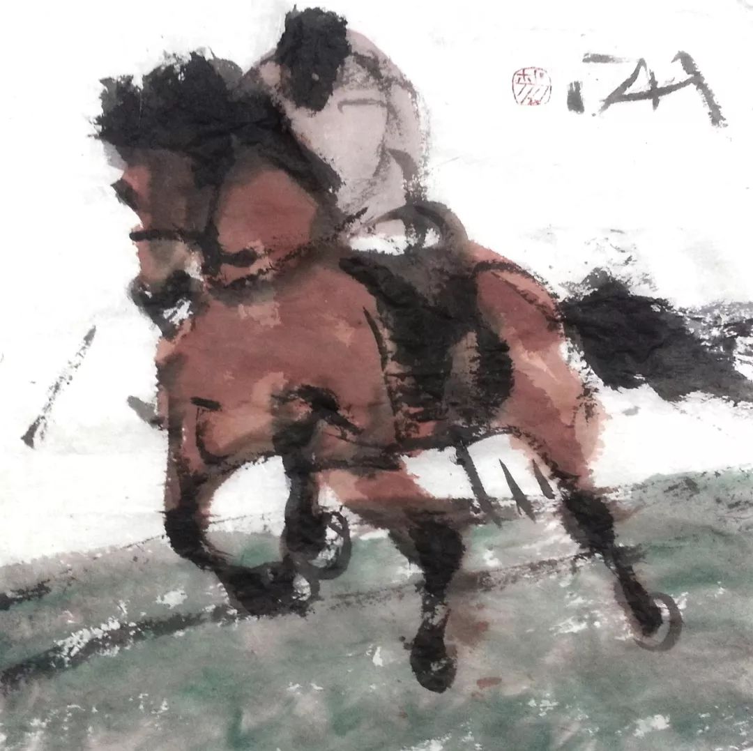 亦中亦西的艺术格局丨忆著名画家杨刚先生