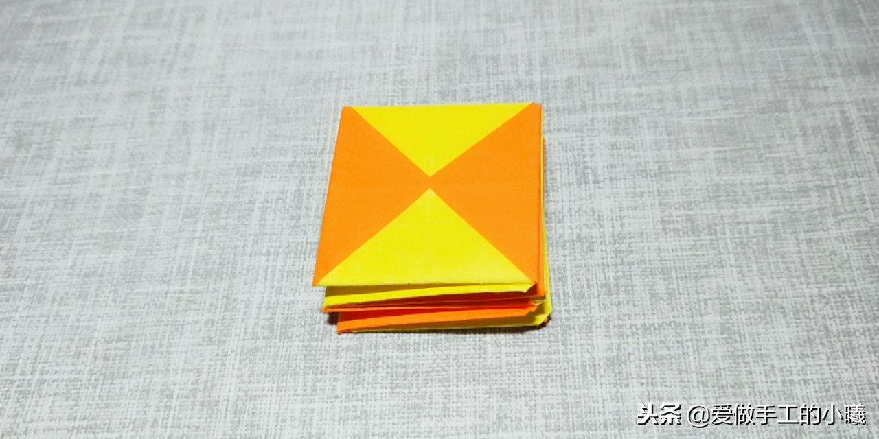 折纸魔法盒子教程,用折纸做的魔法盒子又简单又好玩