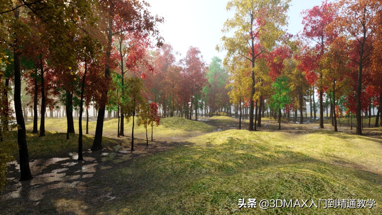 3dmax教程,Corona的MultiMap随机纹理贴图在实际中的应用