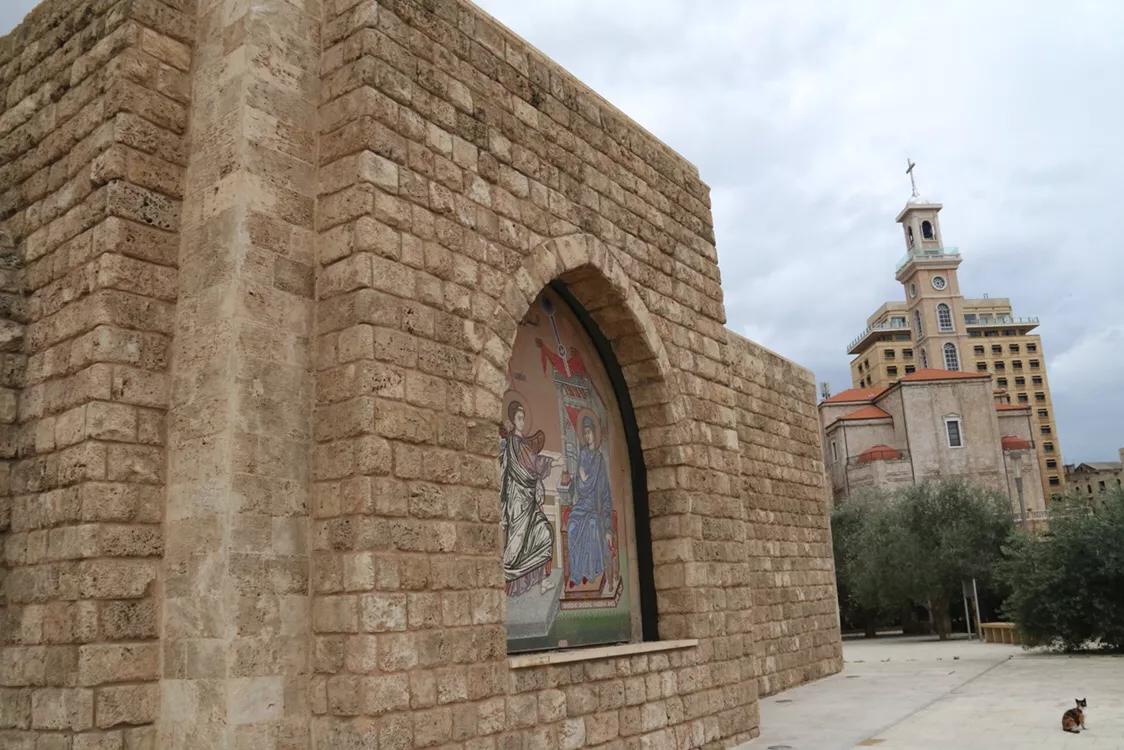 黎巴嫩首都贝鲁特南郊,中东黎巴嫩首都贝鲁特