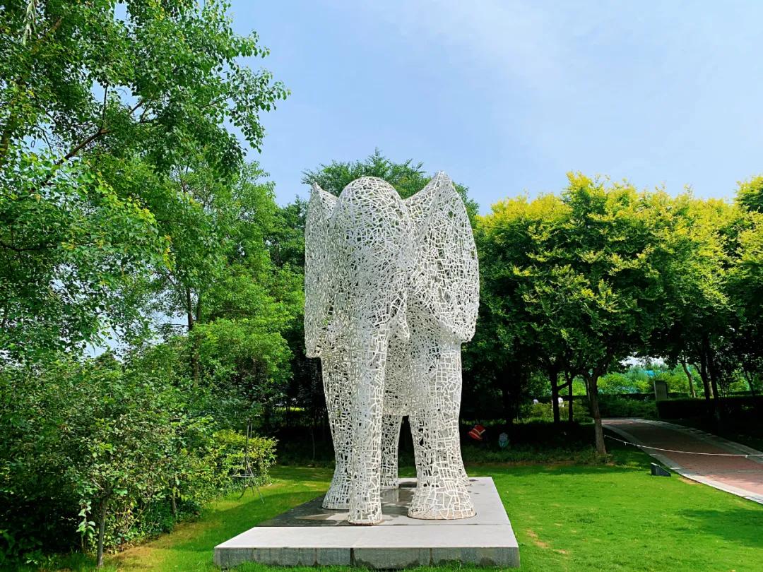 打卡郑州雕塑公园！在这里去感受人与自然，遇见不一样的郑州
