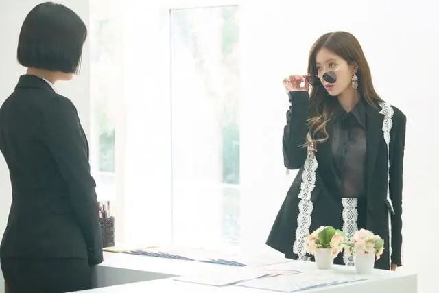 优雅的家女主穿搭西装,优雅的家合集104