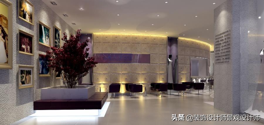 儿童影楼摄影实景布置,婚纱影楼设计功能分区