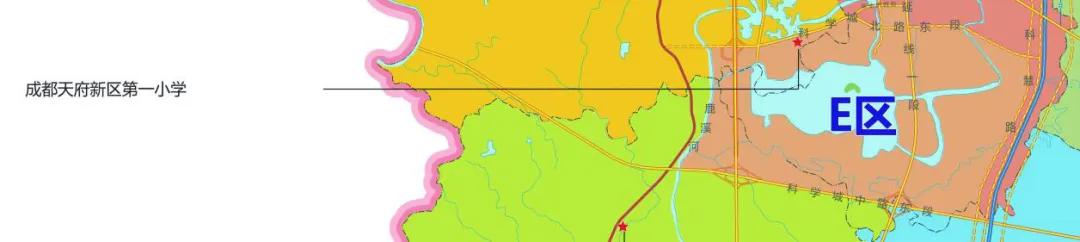 天府新区为什么多校划片,2021年天府新区学区划片高清图