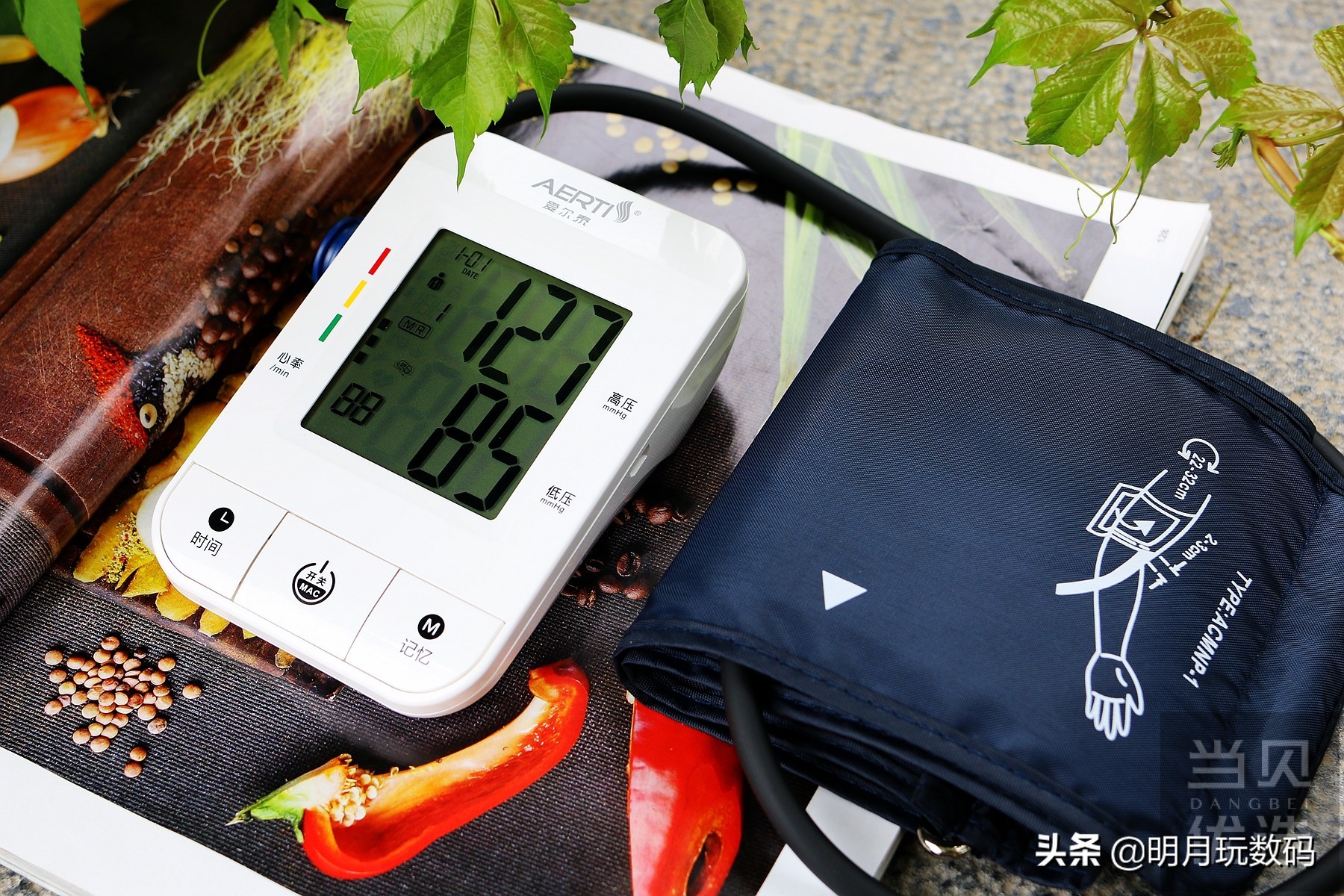 心电血压实时监护仪,随时测血压特别方便