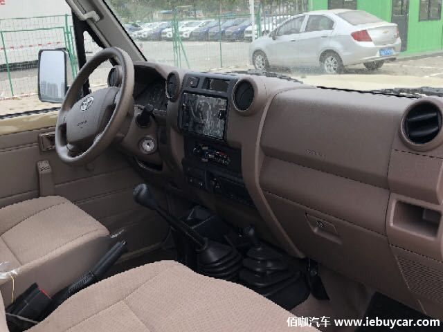 复古丰田lc76柴油版发动机视频,越野活化石lc76素车