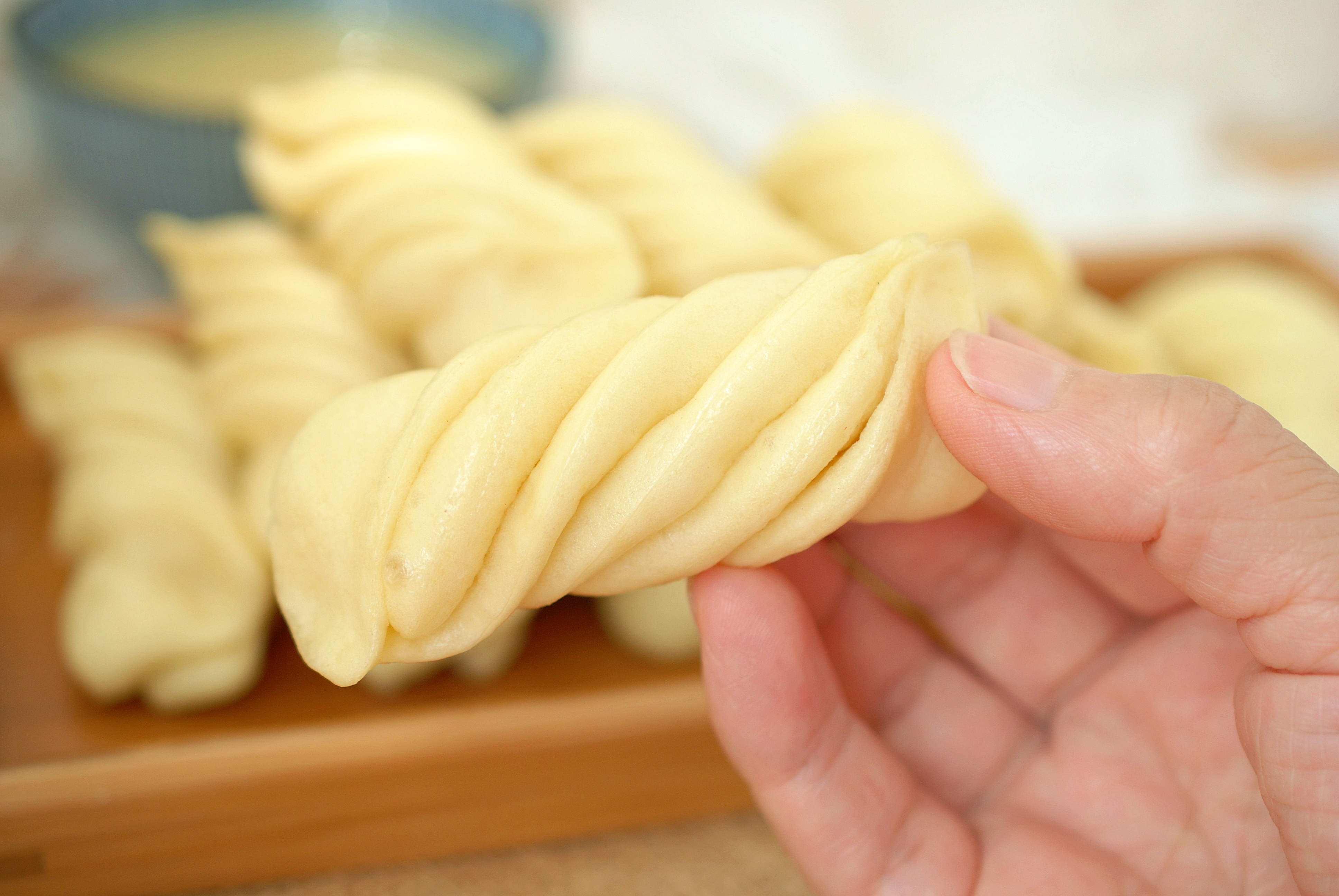 碱面花卷做法,碱面大花卷