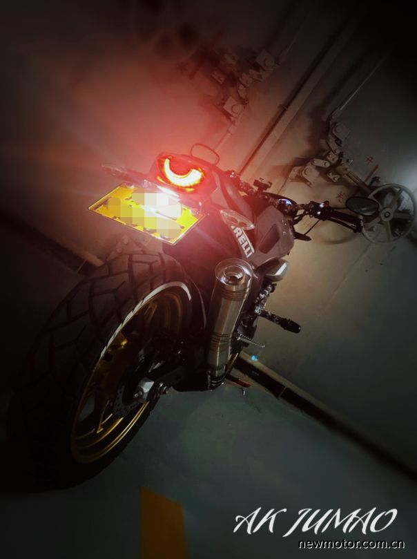 本田cbf190tr最漂亮改装视频,本田新大洲cbf190tr改装