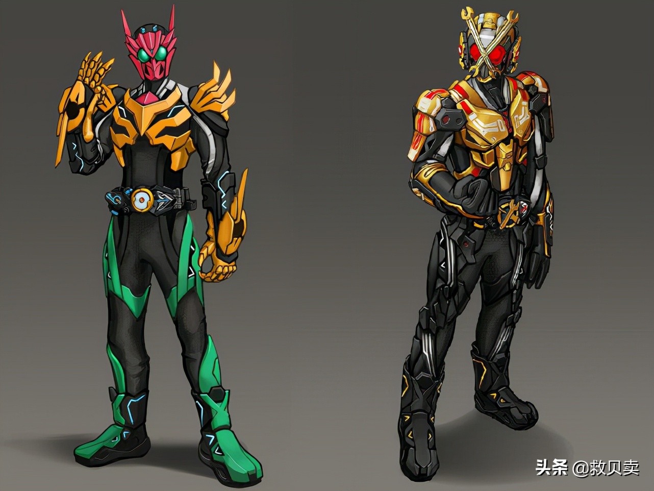 假面骑士夜骑全骑士形态变身,6种假面骑士新形态