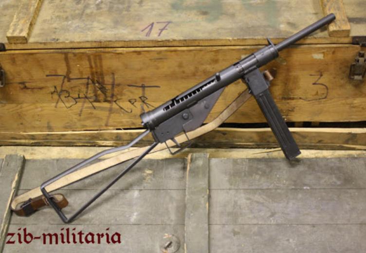 二战时期德国仿制的司登冲锋枪,二战司登式冲锋枪介绍