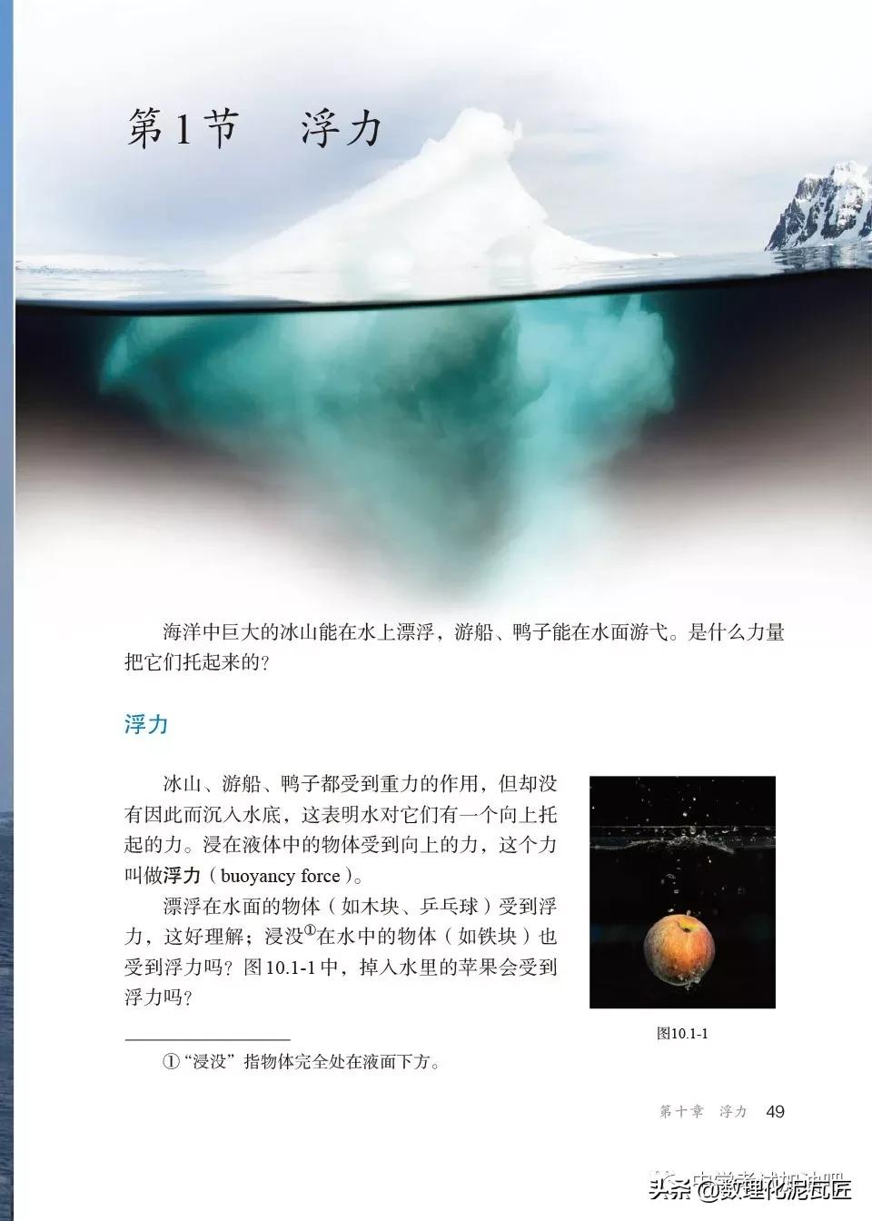 寒假八年级物理预习教辅,人教版八年级下册物理预习笔记