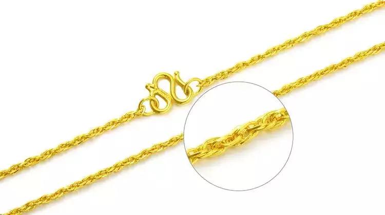 挑金项链选金手镯的方法,手把手教你选项链