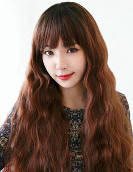 韩式烫发头型,韩式烫发蛋卷头