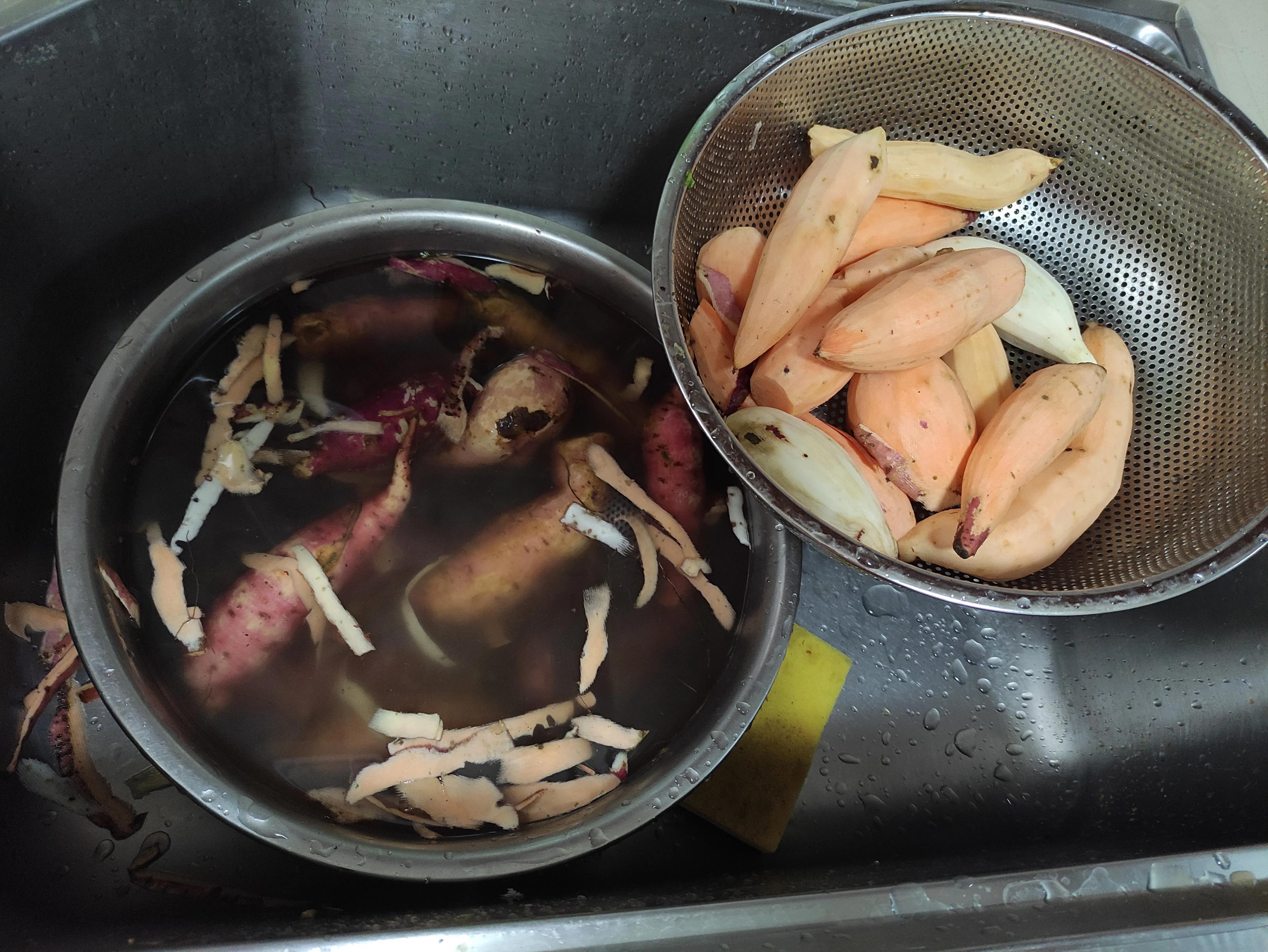 自制红薯粉皮全过程,自制红薯粉碎机