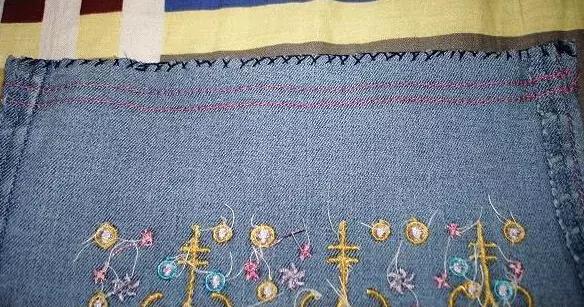 牛仔裤改包包做法大全简单,旧牛仔裤的超实用改造成品