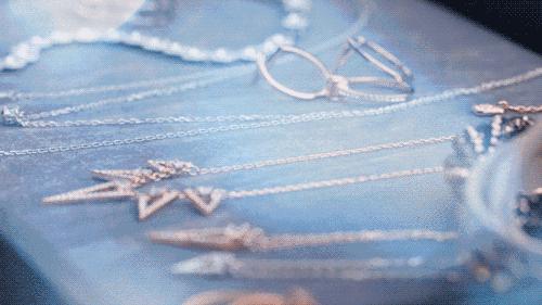 锁骨不明显也能戴出好看的项链,锁骨链不够长