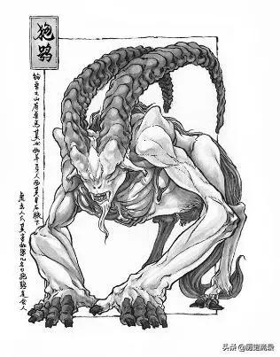 揭秘山海经的所有神兽,山海经75种神兽图片大全