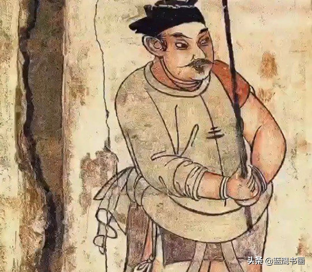 古墓发掘出大量壁画和石板,古墓群出现辽代壁画