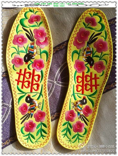 绣花鞋垫欣赏,绣花鞋垫大全完整版