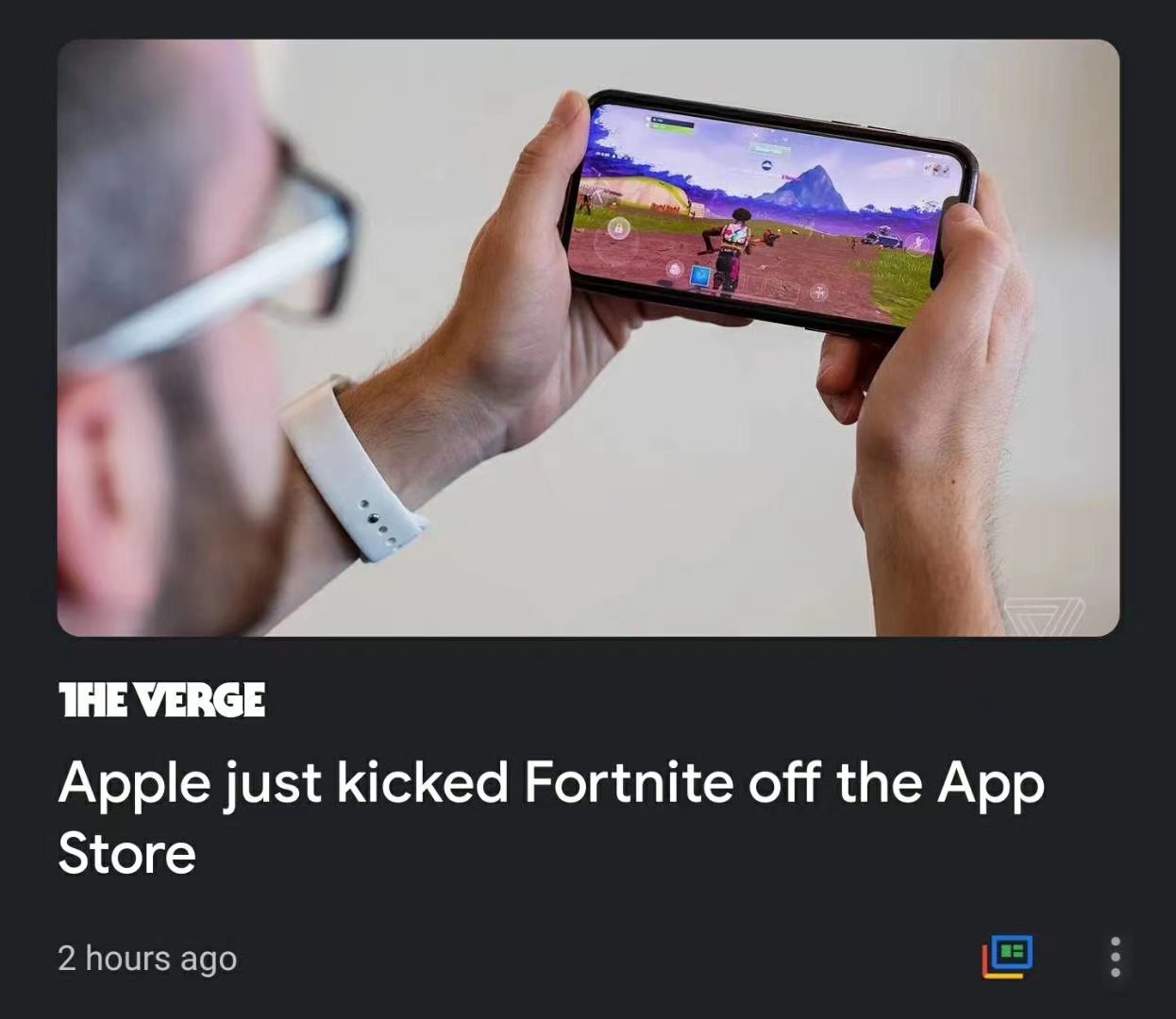 堡垒之夜开发商Epic正式宣战苹果?游戏行业从业者喜闻乐见