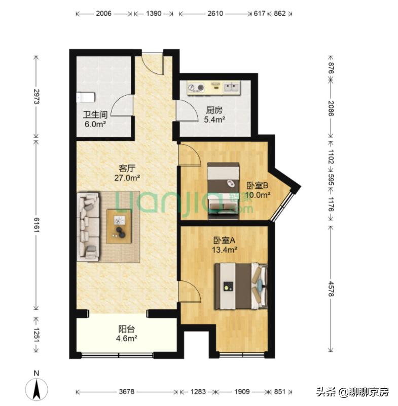 在北京有1000套房子,北京600万能买哪的学区房