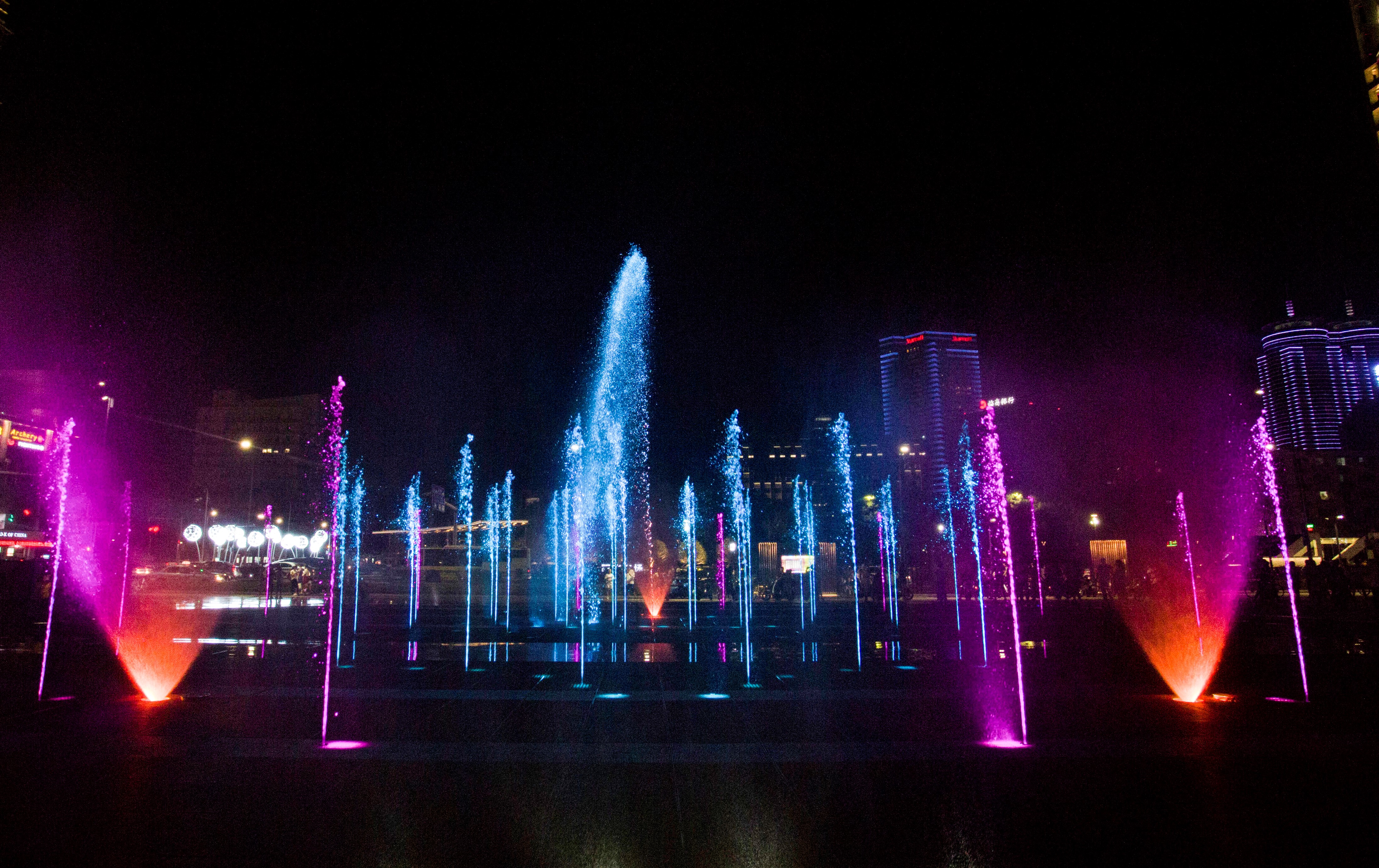 宁波市阳光广场,宁波阳光广场喷泉