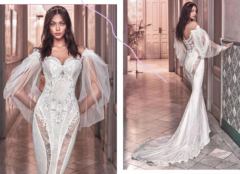 昆凌结婚穿的婚纱真的好大气,唐嫣昆凌婚纱