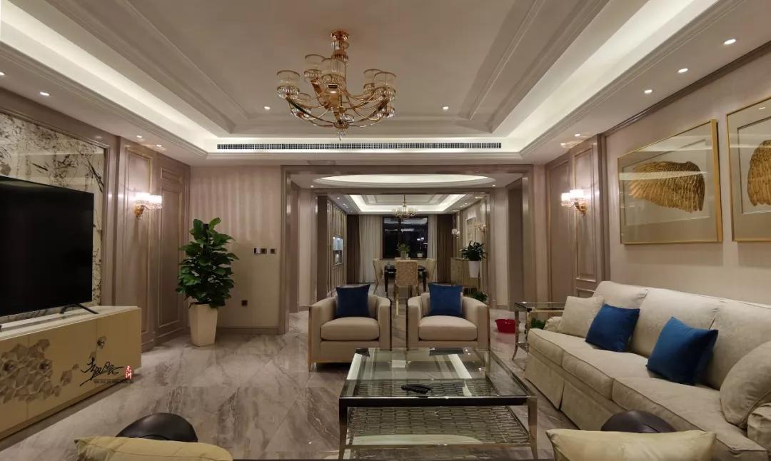 金河湾壹号装修效果图,元洲装饰别墅