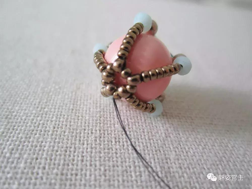 嘉德罗斯耳环怎么做教程,送你一副耳环