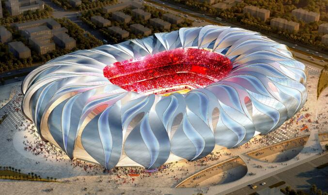 恒大新球场布局,恒大新球场建设过程