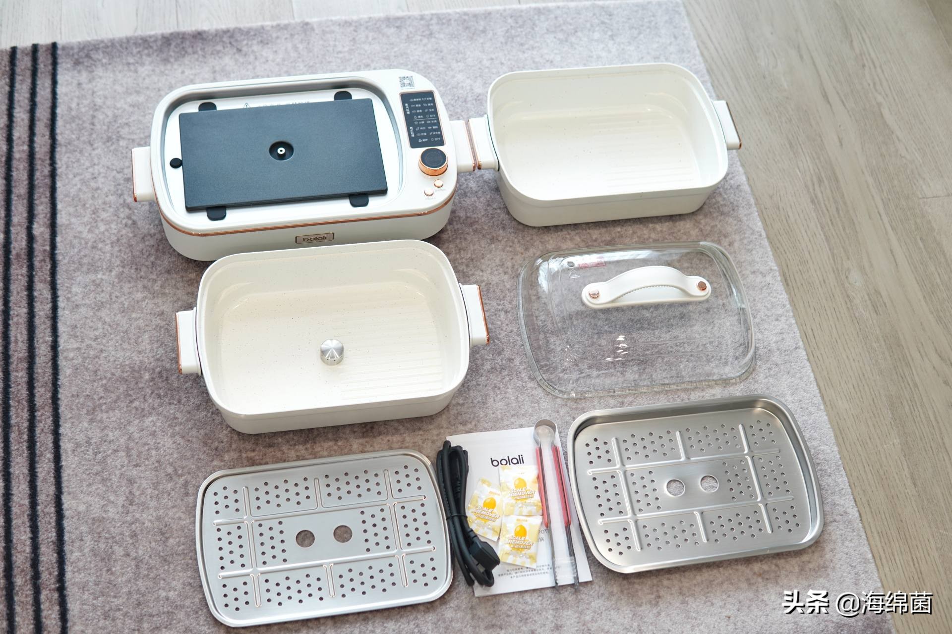 博拉利多功能蒸汽料理锅测评,博拉利蒸汽锅介绍