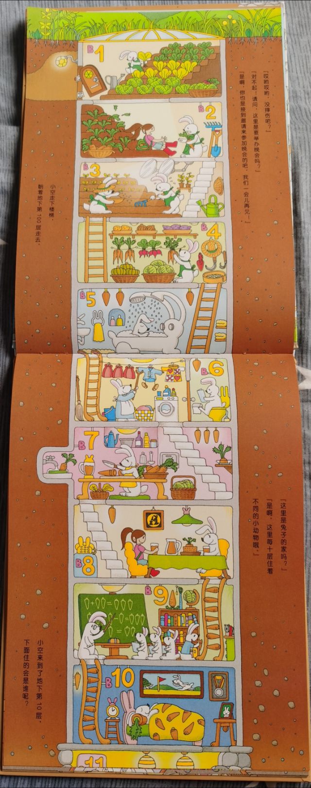 100层真正的房子绘本画法,森林100层的房子绘本解读