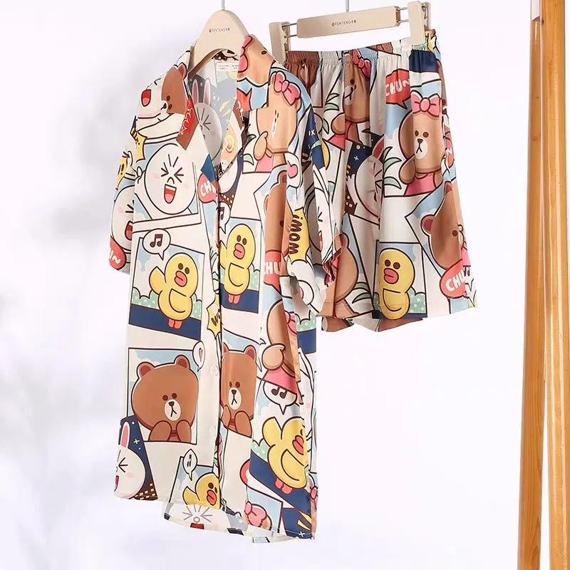 夏季最新款洋气睡衣,夏天纯棉好看时尚的睡衣