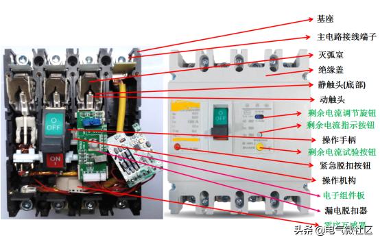 断路器参数知识讲解,断路器主要性能参数和选用条件