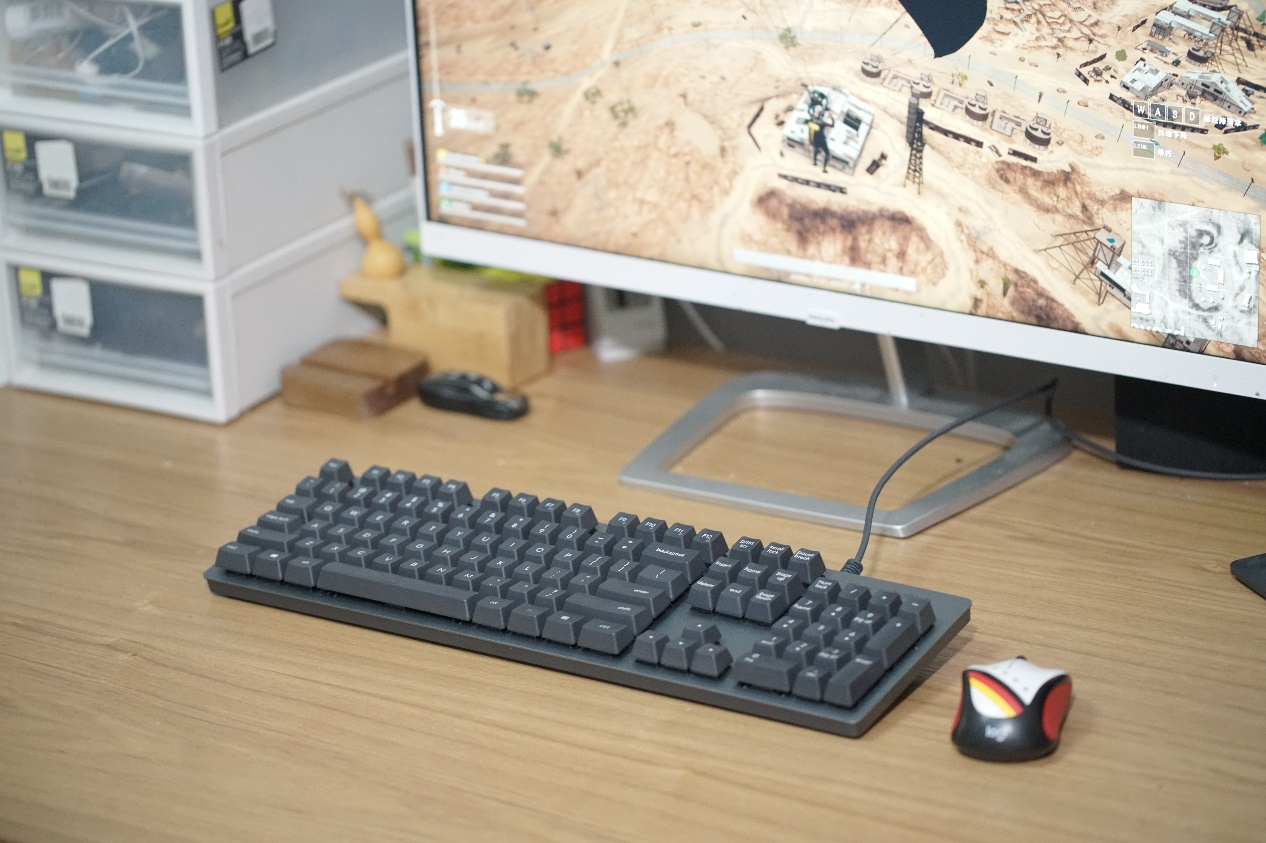 罗技入门办公键盘测评,舒适的键盘