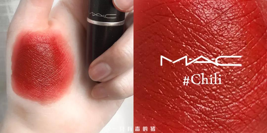 7支最火的mac口红试色,mac最值得买的5支口红