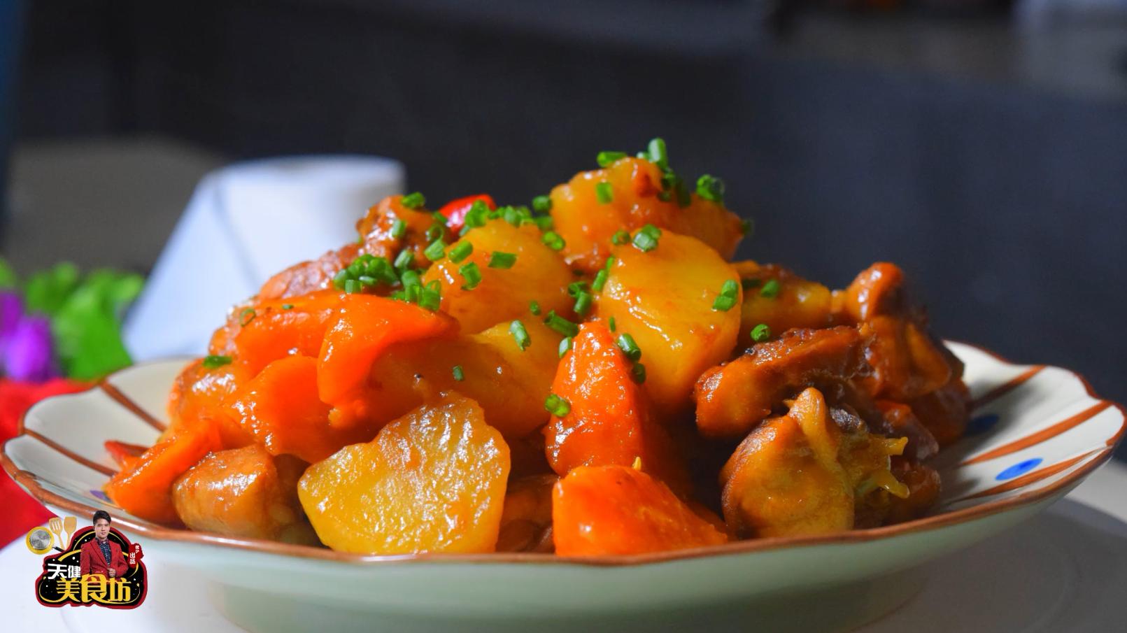 五香土豆洋葱焖鸡的做法大全家常,土豆焖鸡的家常做法教程