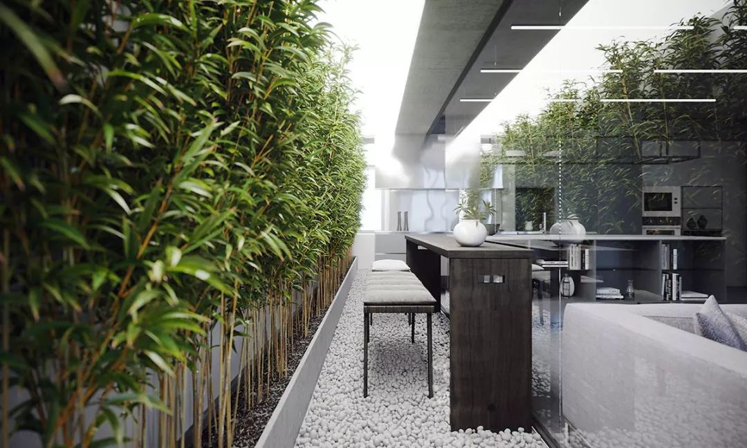 时尚灰内饰,现代风灰色装修内饰设计