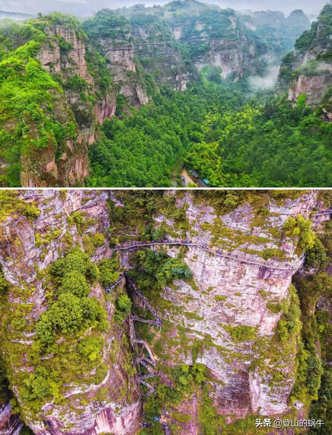 浙江新昌玻璃栈道,浙江灵溪山玻璃栈道景区