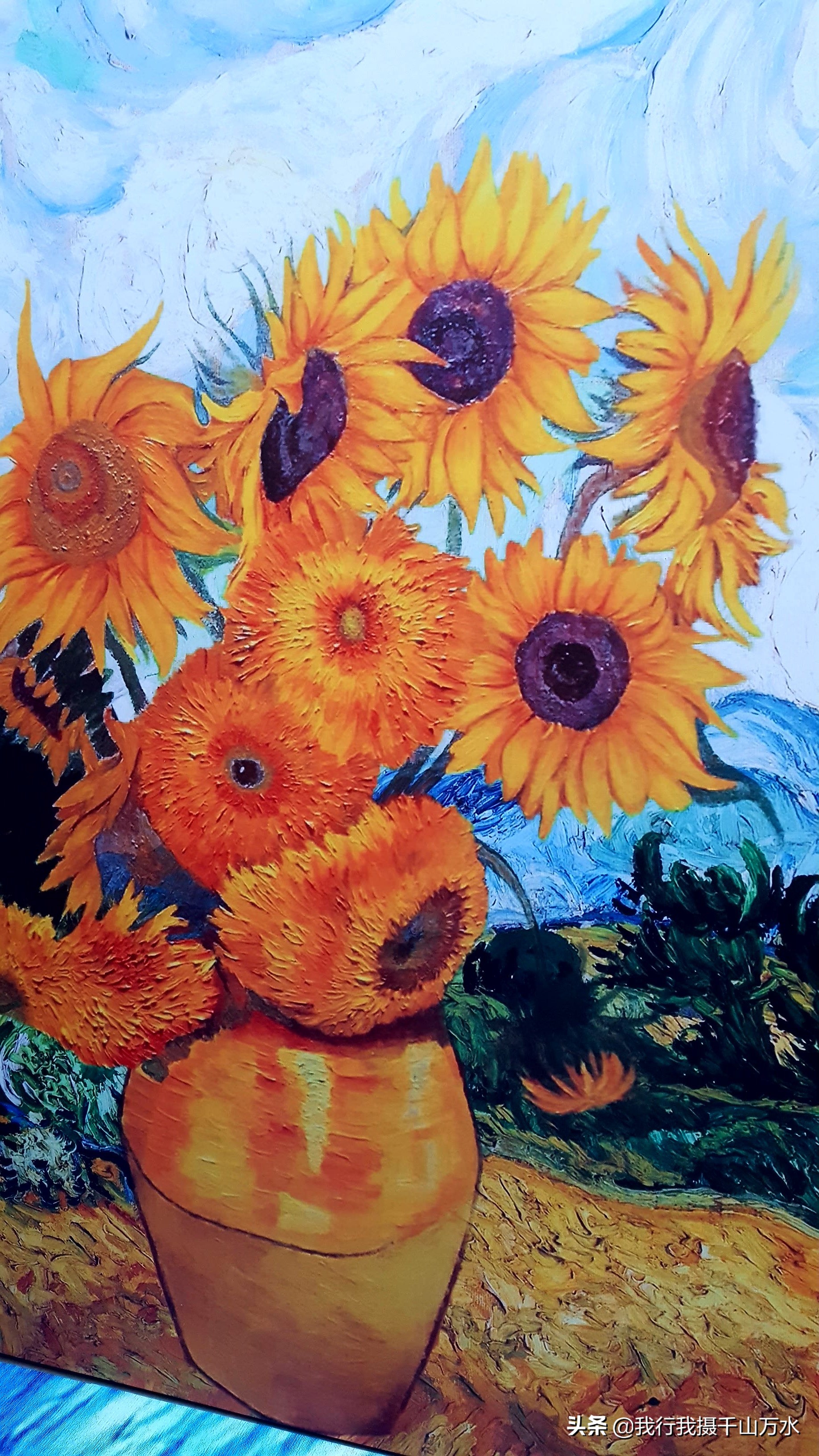 梵高的星空绘画教程油画棒,梵高星空儿童油画教程