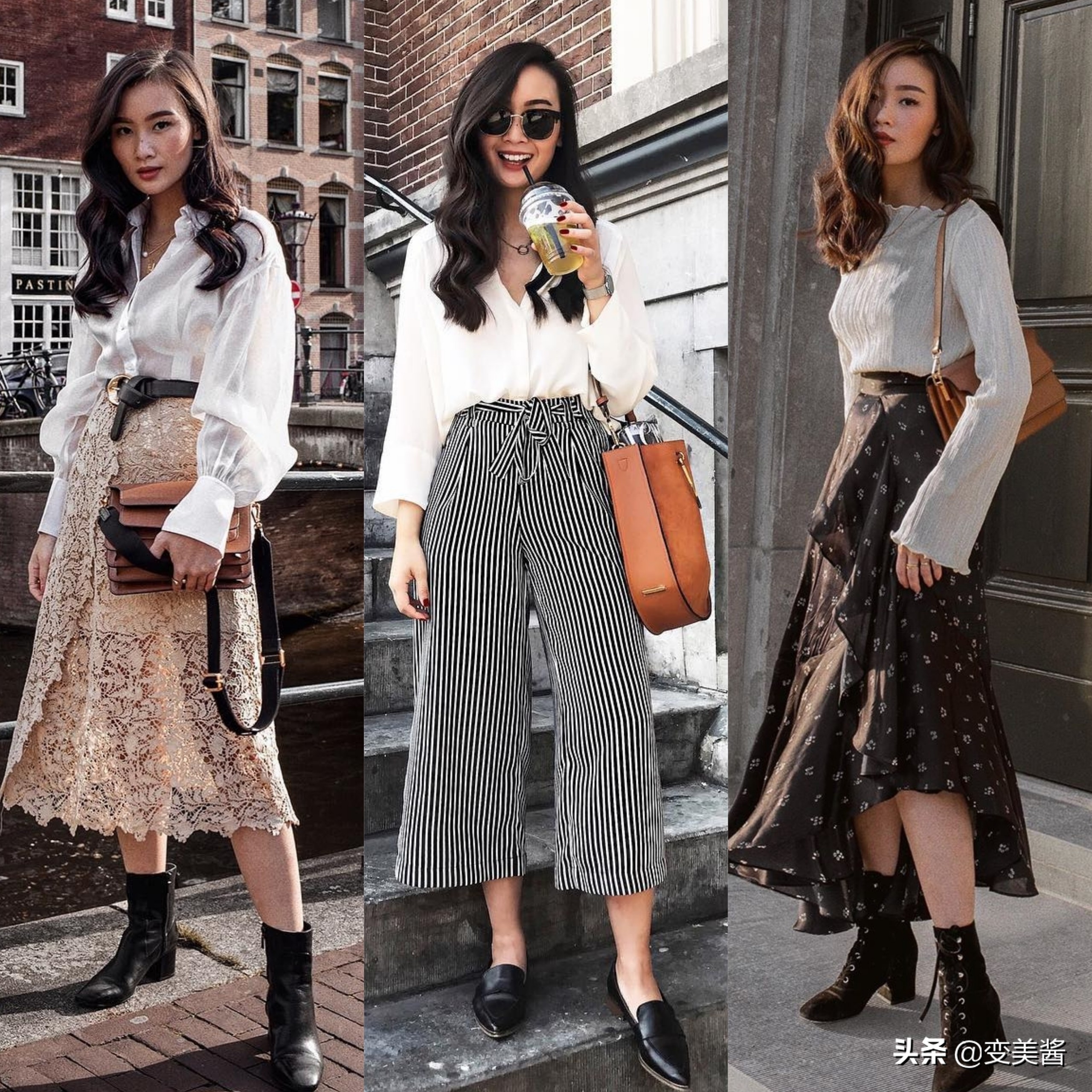 矮个平胸梨形穿搭博主,身材不好有点胖怎么穿搭