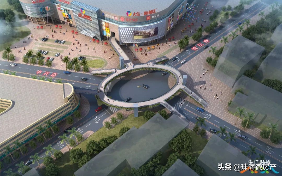 斗门大信停车场电梯,斗门大信天桥