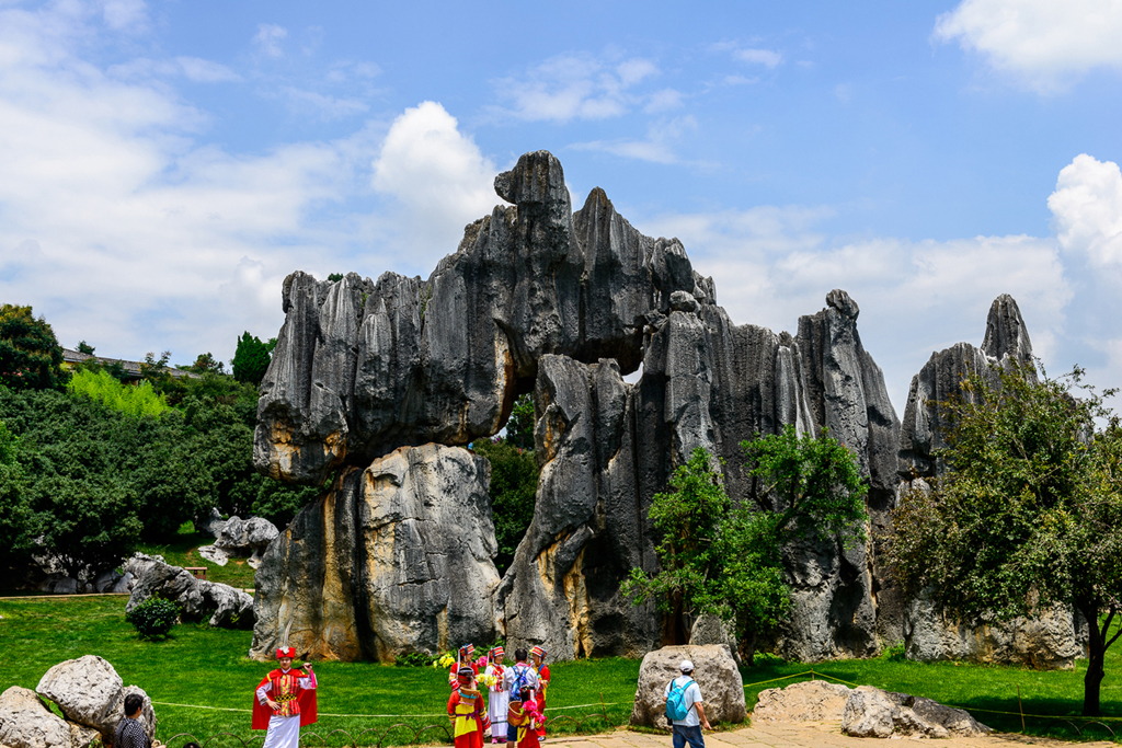 村林的风景图片,云南三林地质奇观图