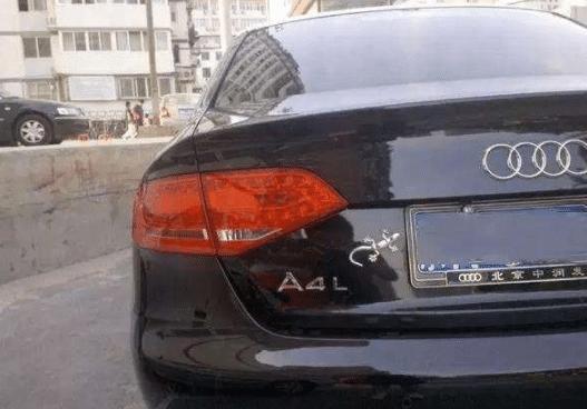 汽车尾部贴壁虎是干什么用的,汽车尾部贴壁虎是左还是右