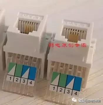 电话线机柜模块接线详细图解,程控交换机连接大对数电缆接法