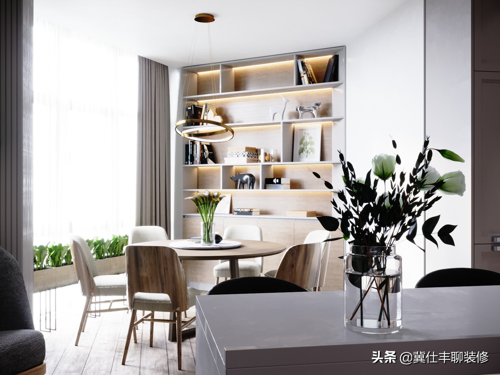 灯带在客厅灯光设计中的使用,led灯带怎么调灯光效果好看