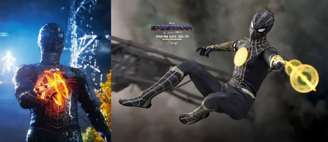 ht蜘蛛侠黑金战衣手办测评,ht黑金蜘蛛侠